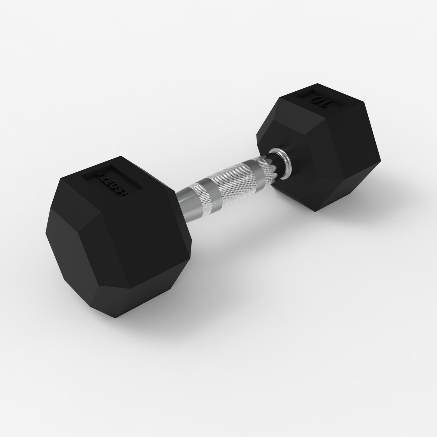 Zeus Hex Dumbbell 10lbs Single