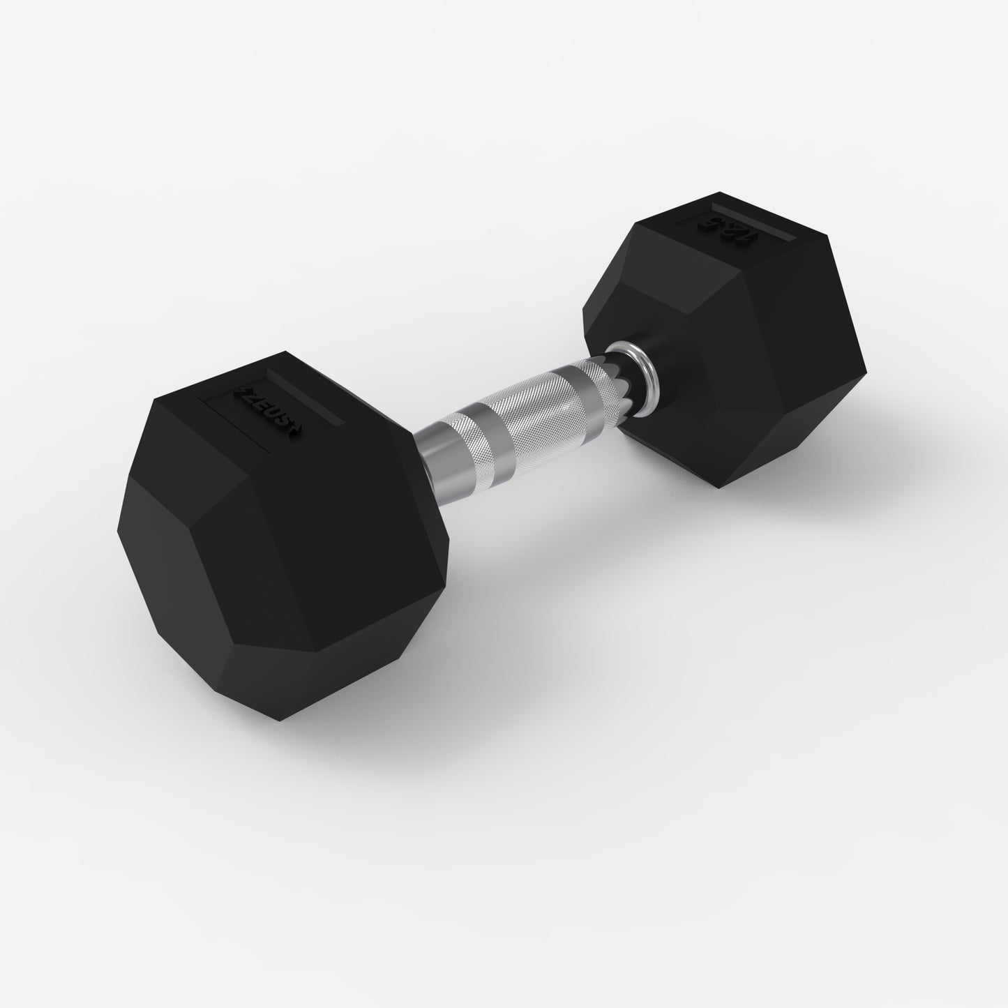 Zeus Hex Dumbbell 12.5lbs Single