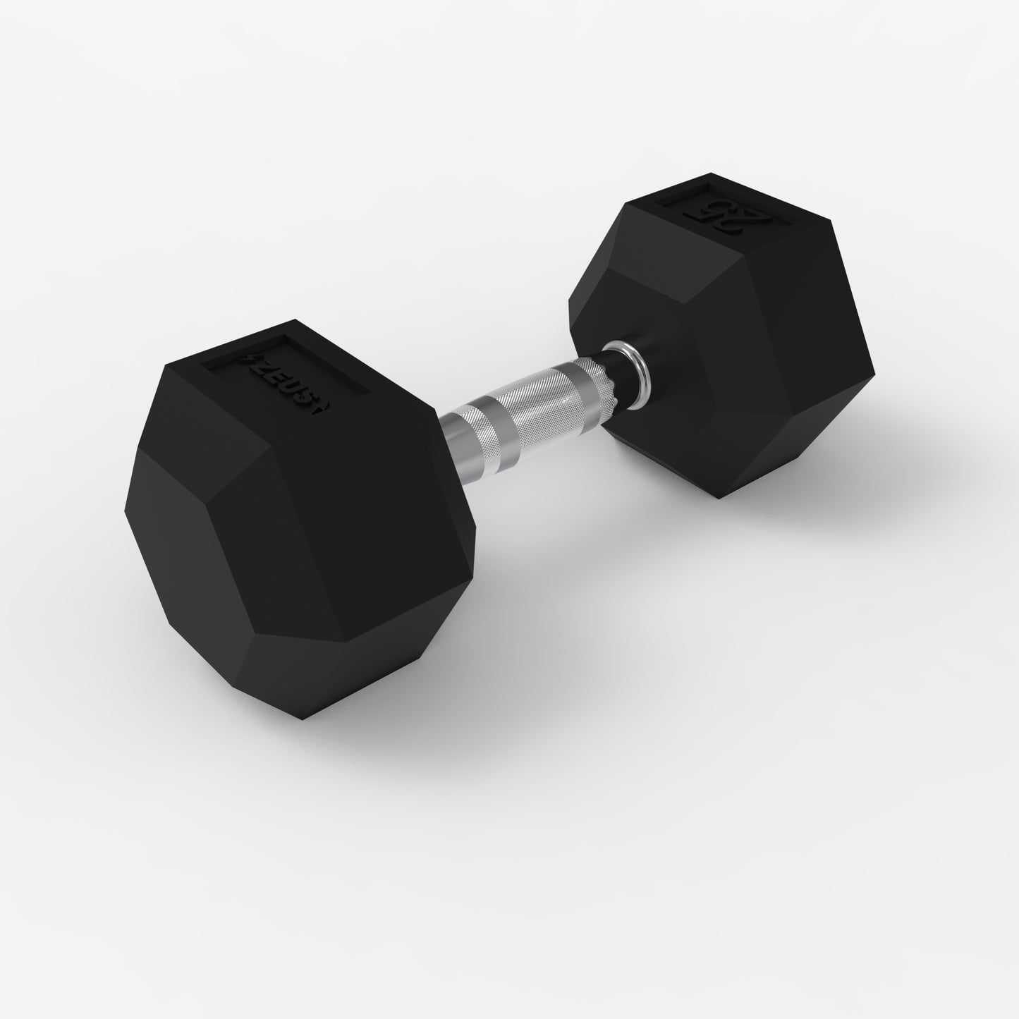 Zeus Hex Dumbbell 25lbs Single