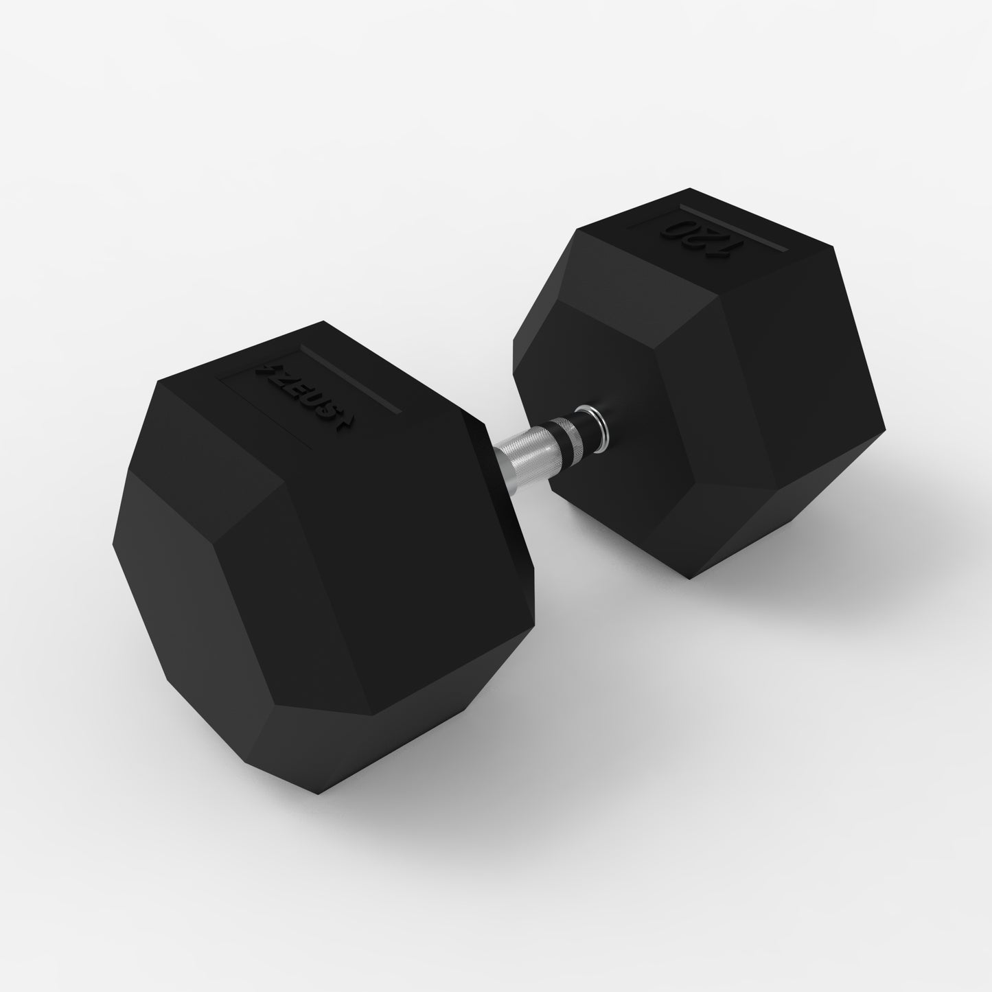 Zeus Hex Dumbbell 120lbs Single