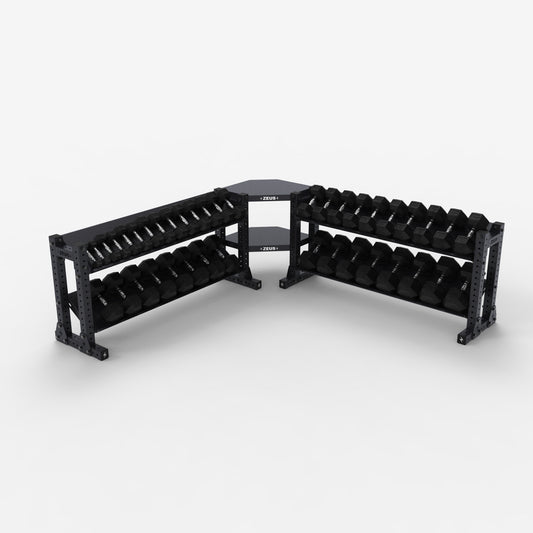 Gen 2 Storage Shelve, 2 Tier, XT1780 + XT1780 + Corner
