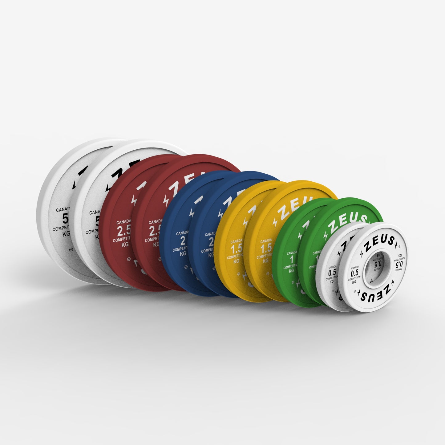 Zeus Competition Change Plates - KG