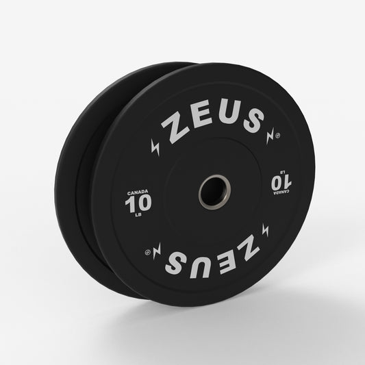 Zeus Onyx Bumper Plates - LBS