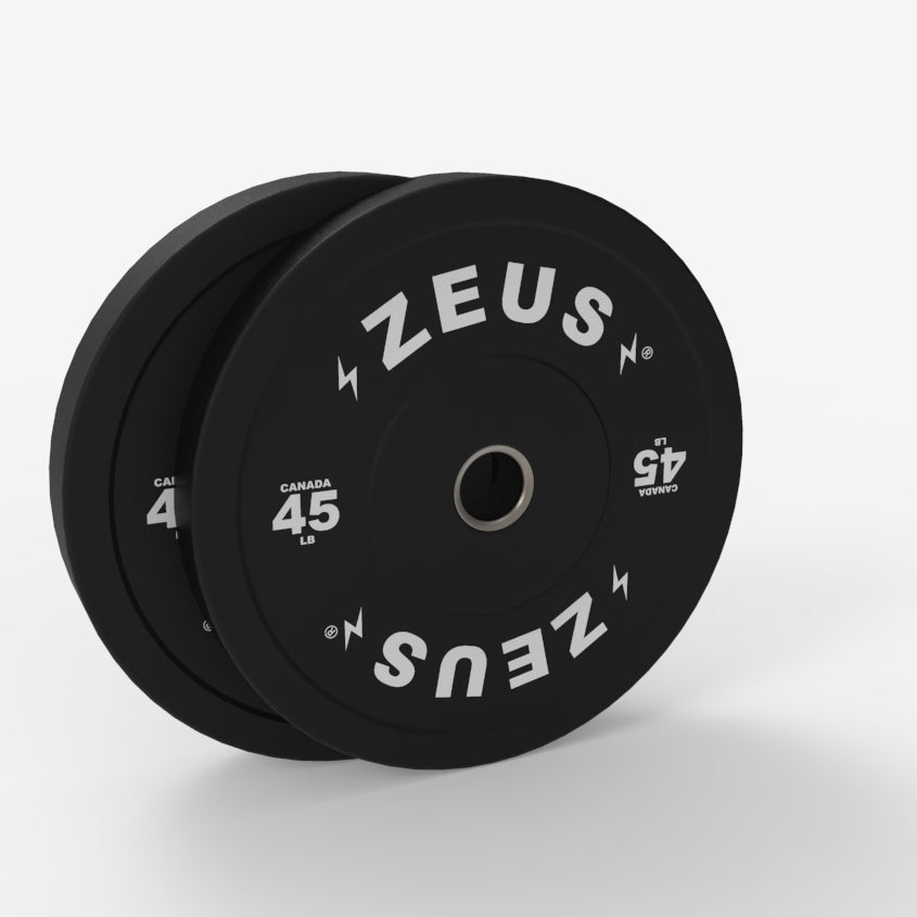 Zeus Onyx Bumper Plates - LBS