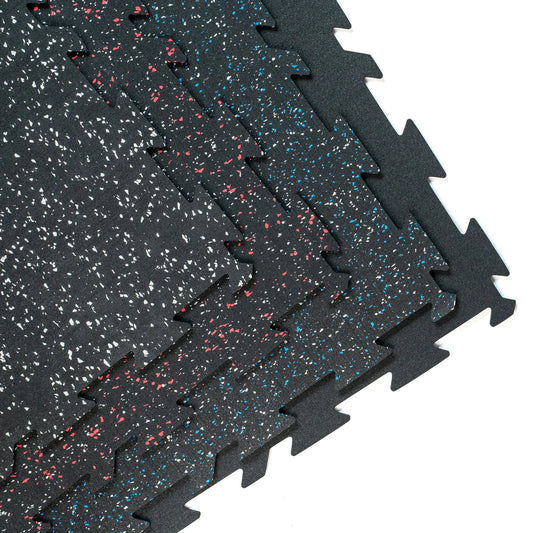 8mm - Interlocking Rubber Tiles (Residential & Commercial)
