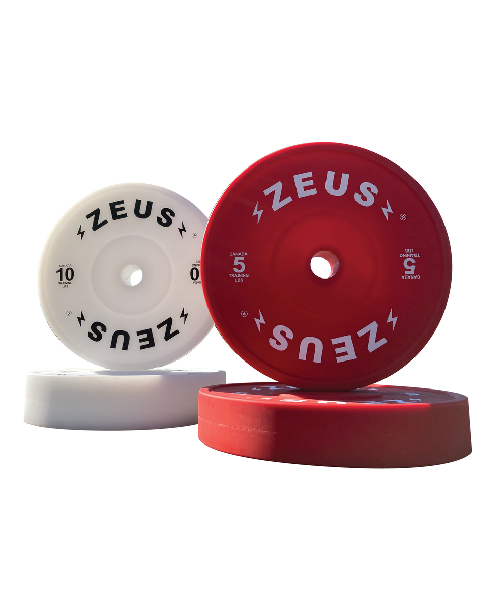 Zeus Technique Bumper Plates Zeus Fitness BC