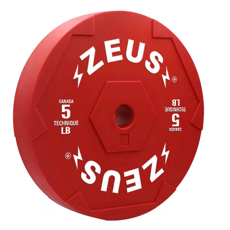 Zeus Technique Bumper Plate, 5 lb, Pair — view 1 of 2