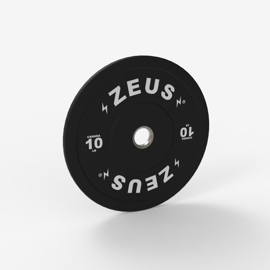 Onyx Bumper Plate, 10lbs, Black