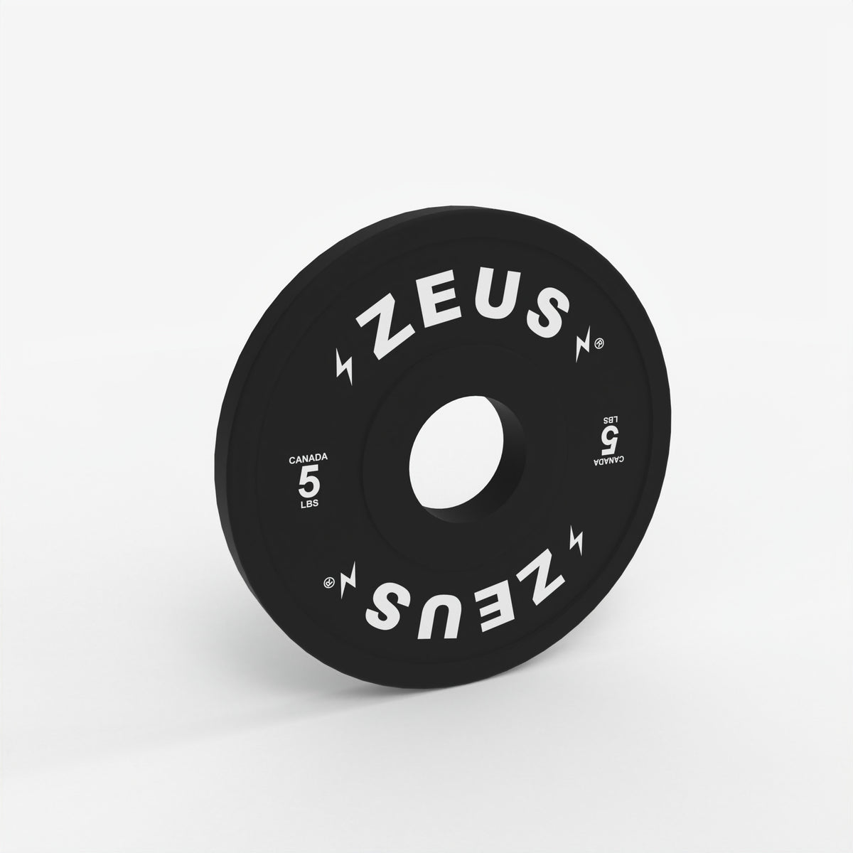 Zeus Change Plate, Onyx, 5 lb, Single