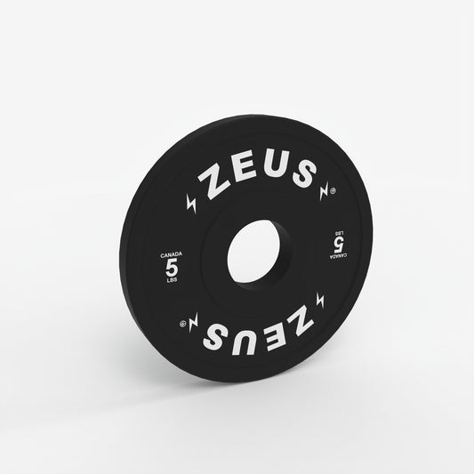 Zeus Change Plate, Onyx, 5 lb, Single