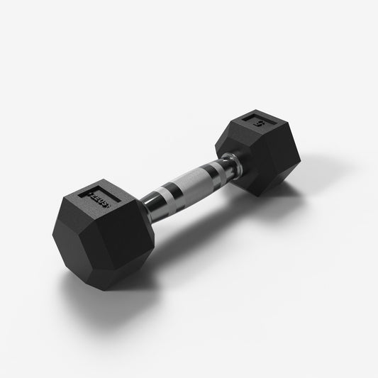 Zeus Hex Dumbbell 5 lb Single