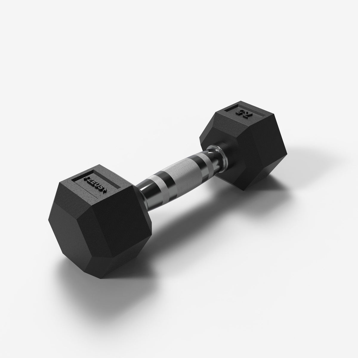 Zeus Hex Dumbbell 7.5 lb Single