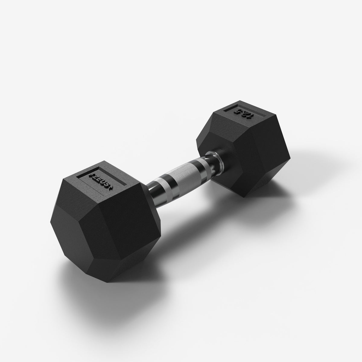 Zeus Hex Dumbbell 12.5 lb Single