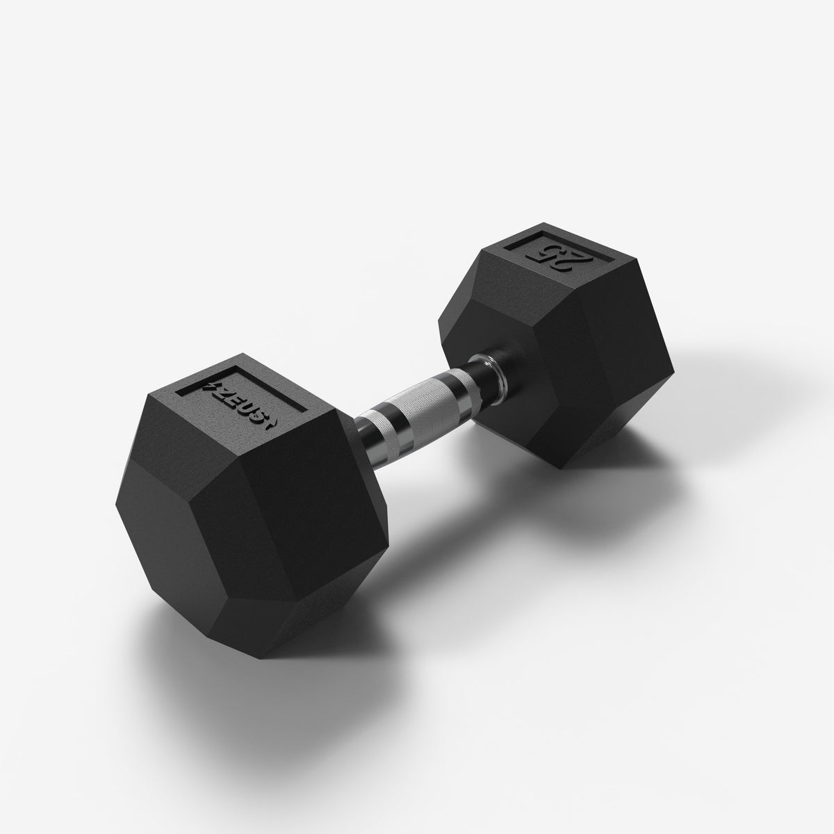 Zeus Hex Dumbbell 25 lb Single
