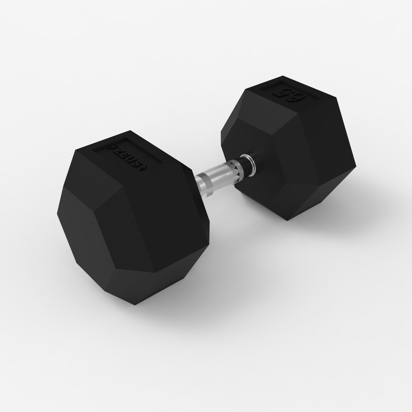 Zeus Hex Dumbbell 65lbs Single
