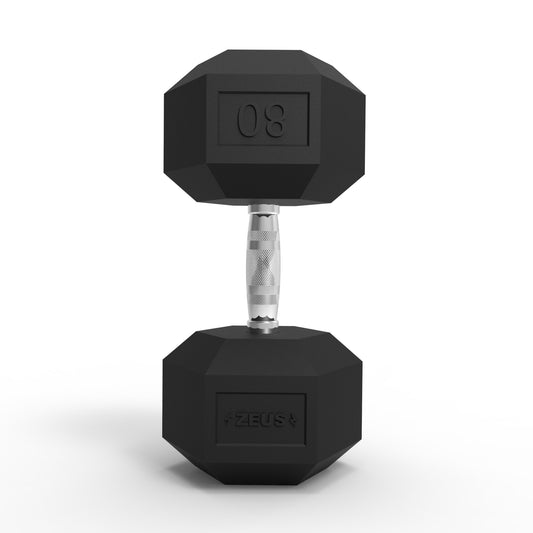 Zeus Hex Dumbbell 80lbs Single