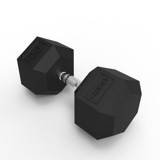 Zeus Hex Dumbbell 90lbs Single
