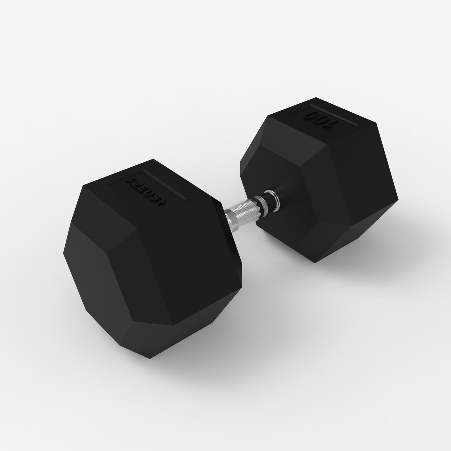 Zeus Hex Dumbbell 100lbs Single