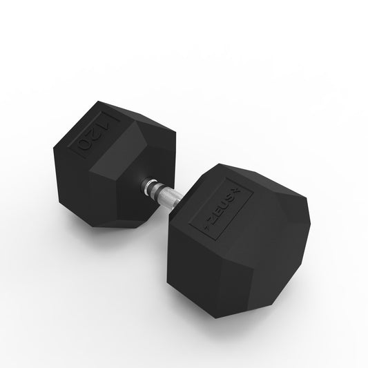 Zeus Hex Dumbbell 120lbs Single