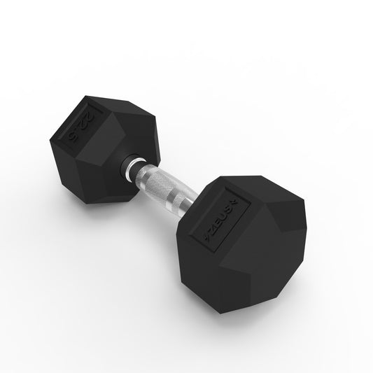 Zeus Hex Dumbbell 22.5lbs Single