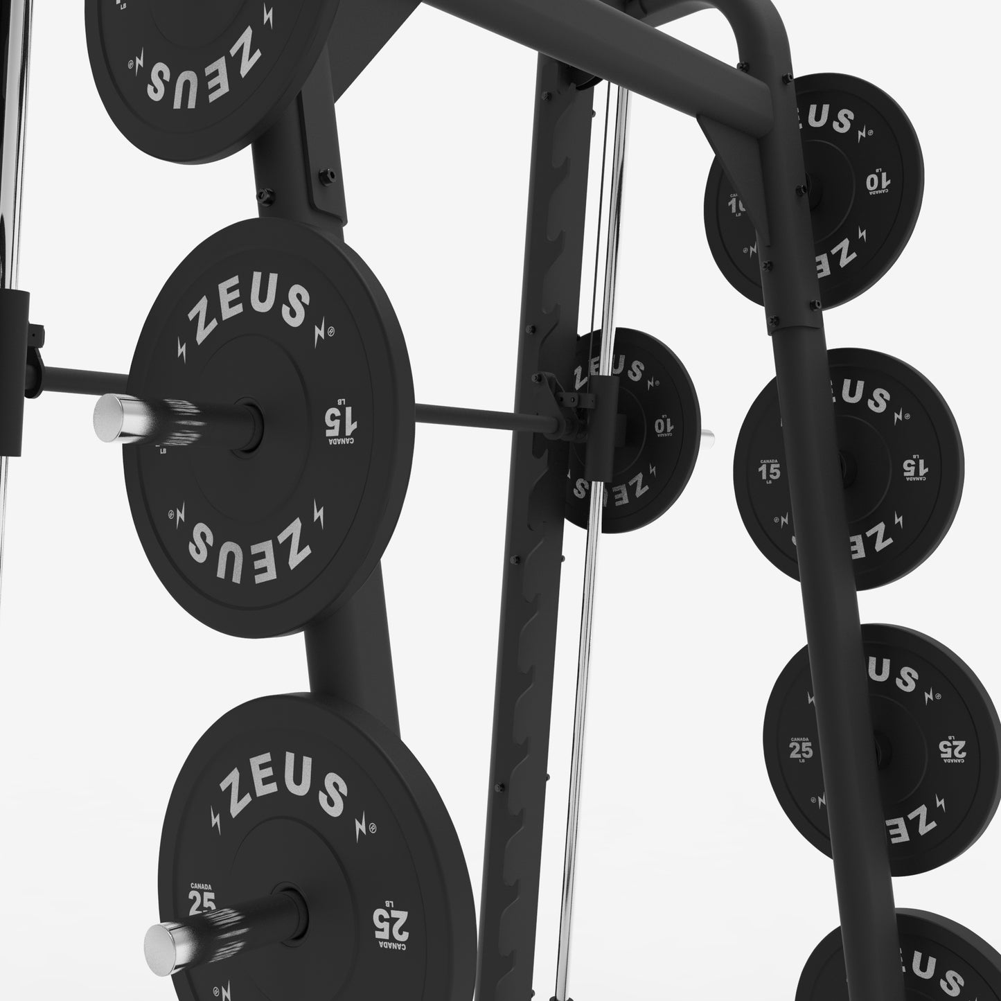 Smith Machine w/ Weight Storage