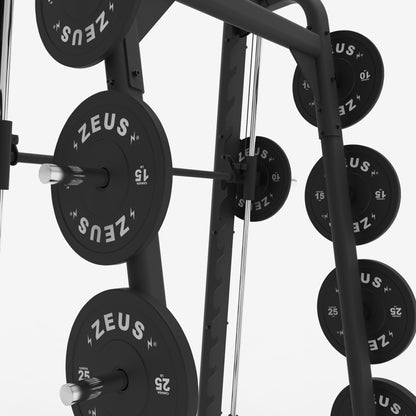 Smith Machine w/ Weight Storage