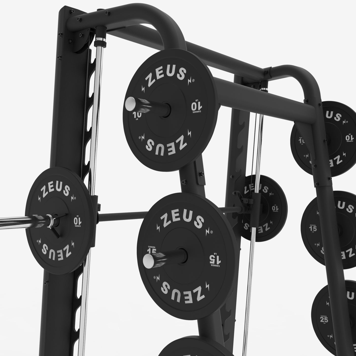 Smith Machine w/ Weight Storage