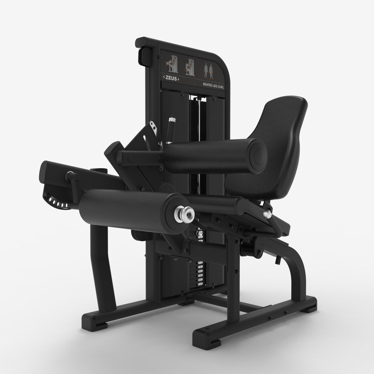 Zeus Seated Leg Curl Machine - AegisX™ Series — view 1 of 5