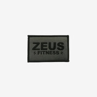 Zeus Fitness Patch - Grey/Black (3" x 2")