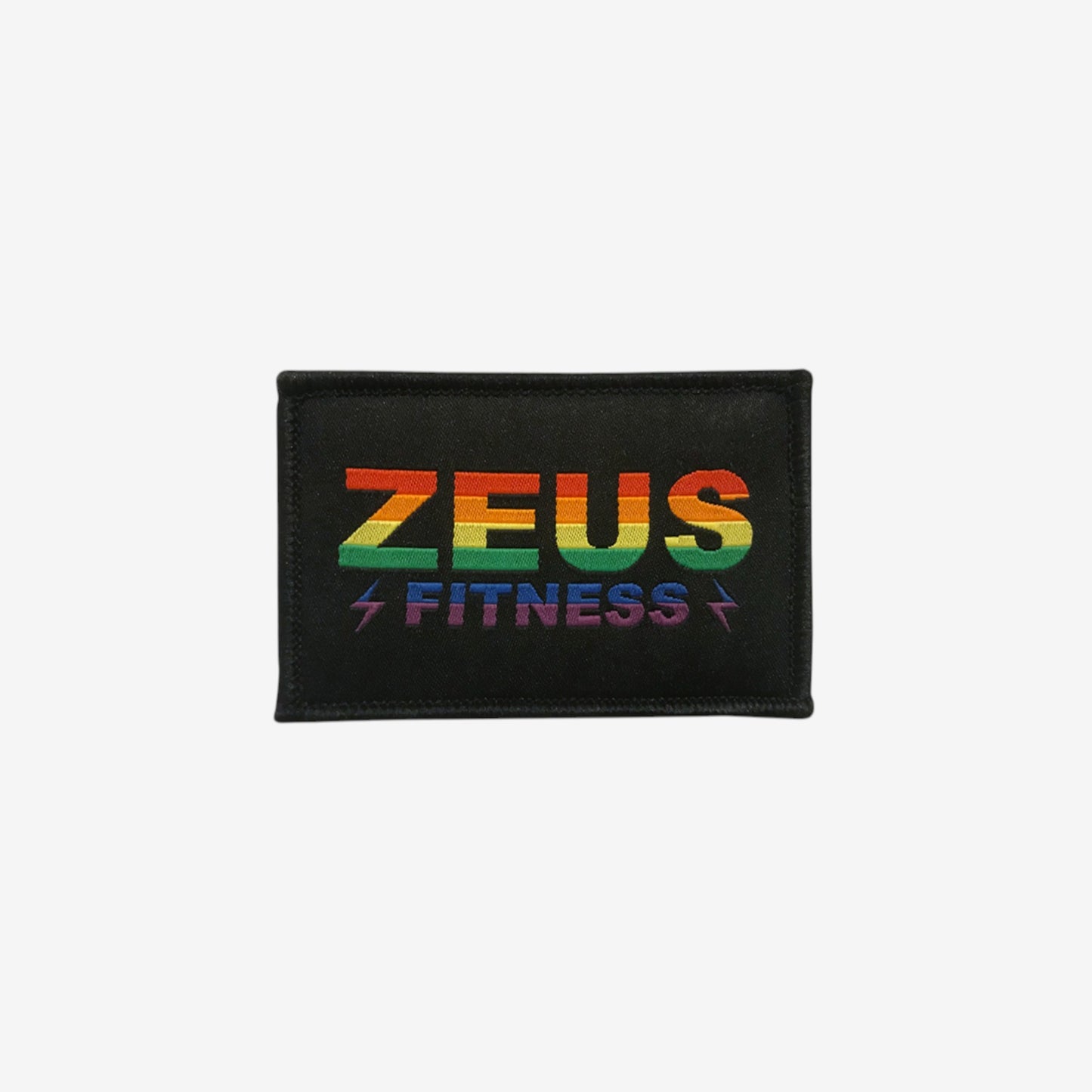 Zeus Fitness Patch - Pride (3" x 2")