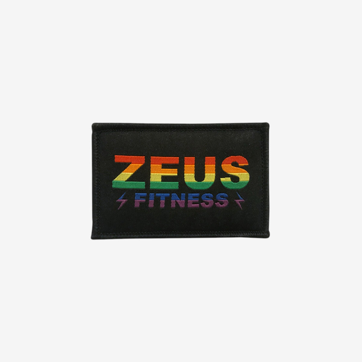 Zeus Fitness Patch - Pride (3" x 2")
