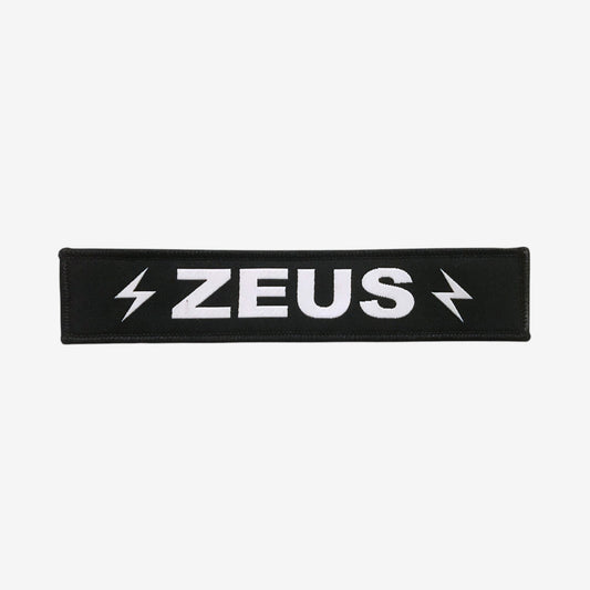 Zeus Patch Long - Black/White (6" x 1-1/8")