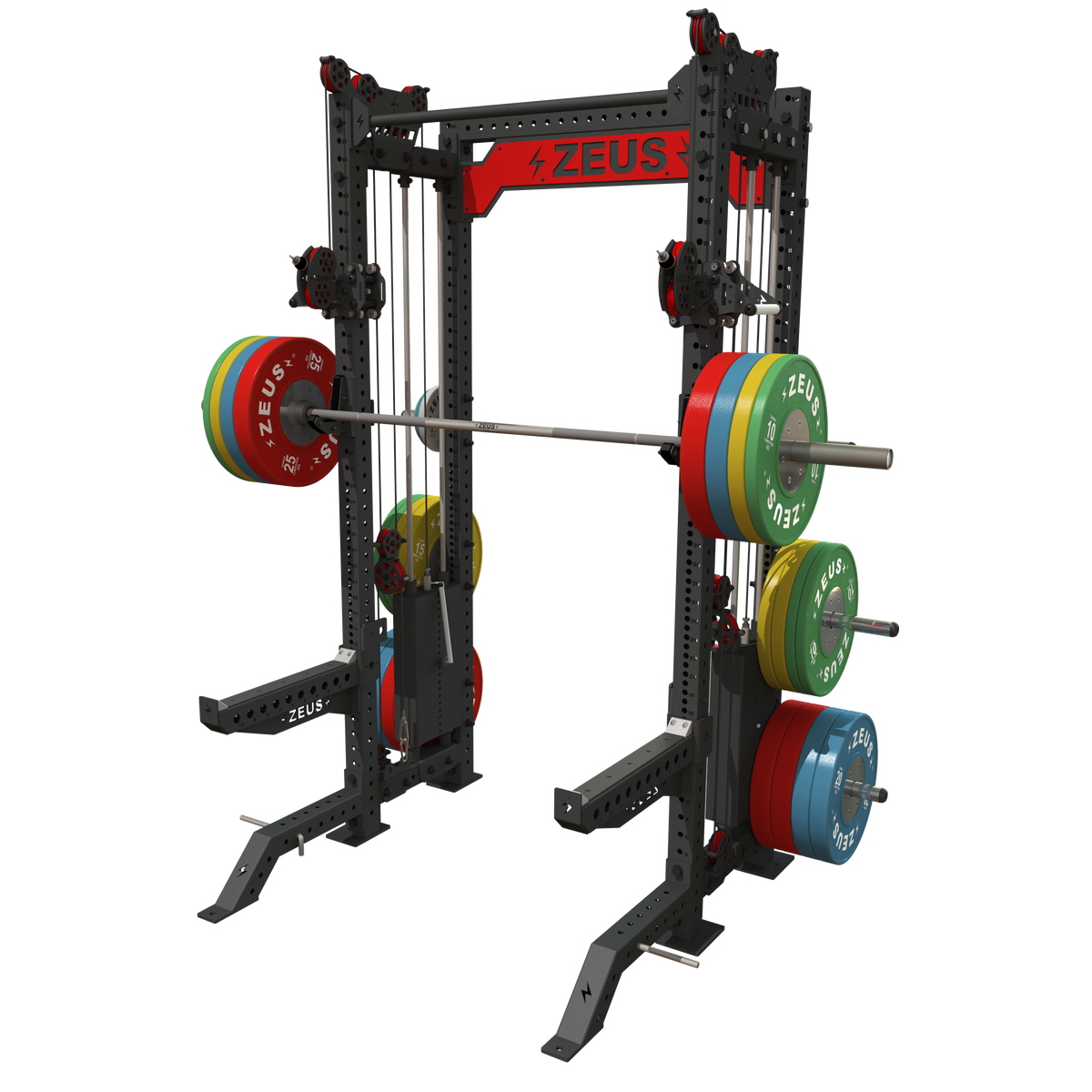 Zeus V3.0 XT Half Rack w/ Pulley Stack — view 1 of 17