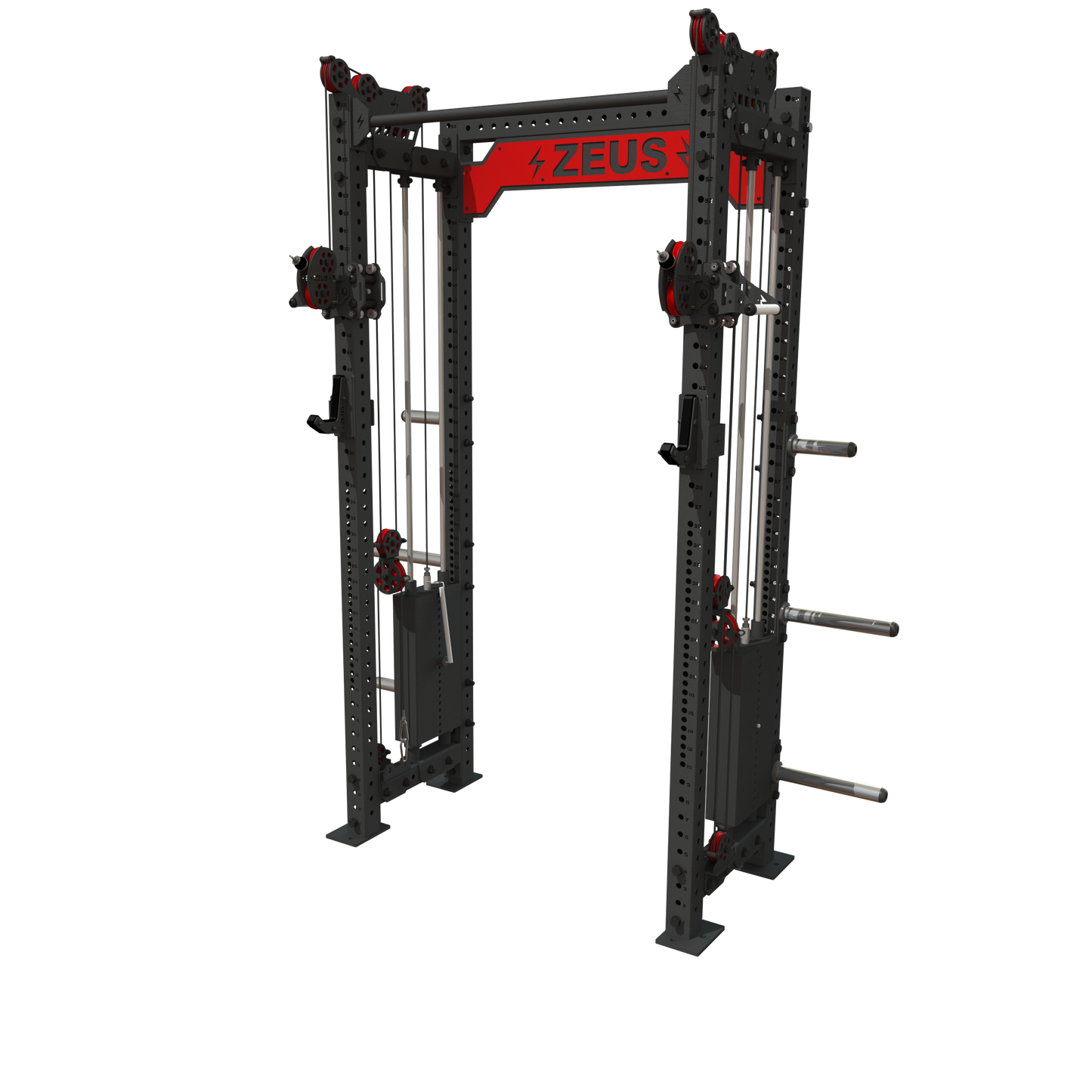 Zeus V3.0 XT Half Rack w/ Pulley Stack — view 10 of 17