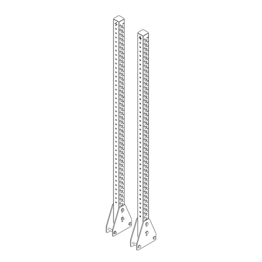 Zeus XZ4050 Upright Pair Add-On
