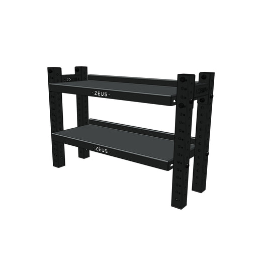 Zeus XT1100 Storage Rack, 2 Shelves, No Base