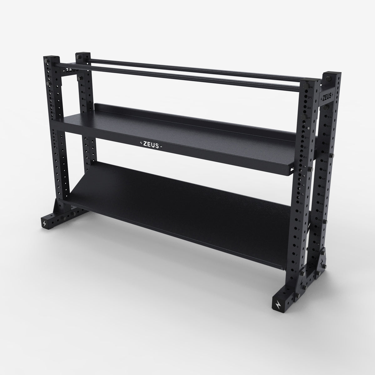 Zeus Gen 2 Storage Shelve, 3 Tier, XT1780 2 Shelves + Wallball Shelve