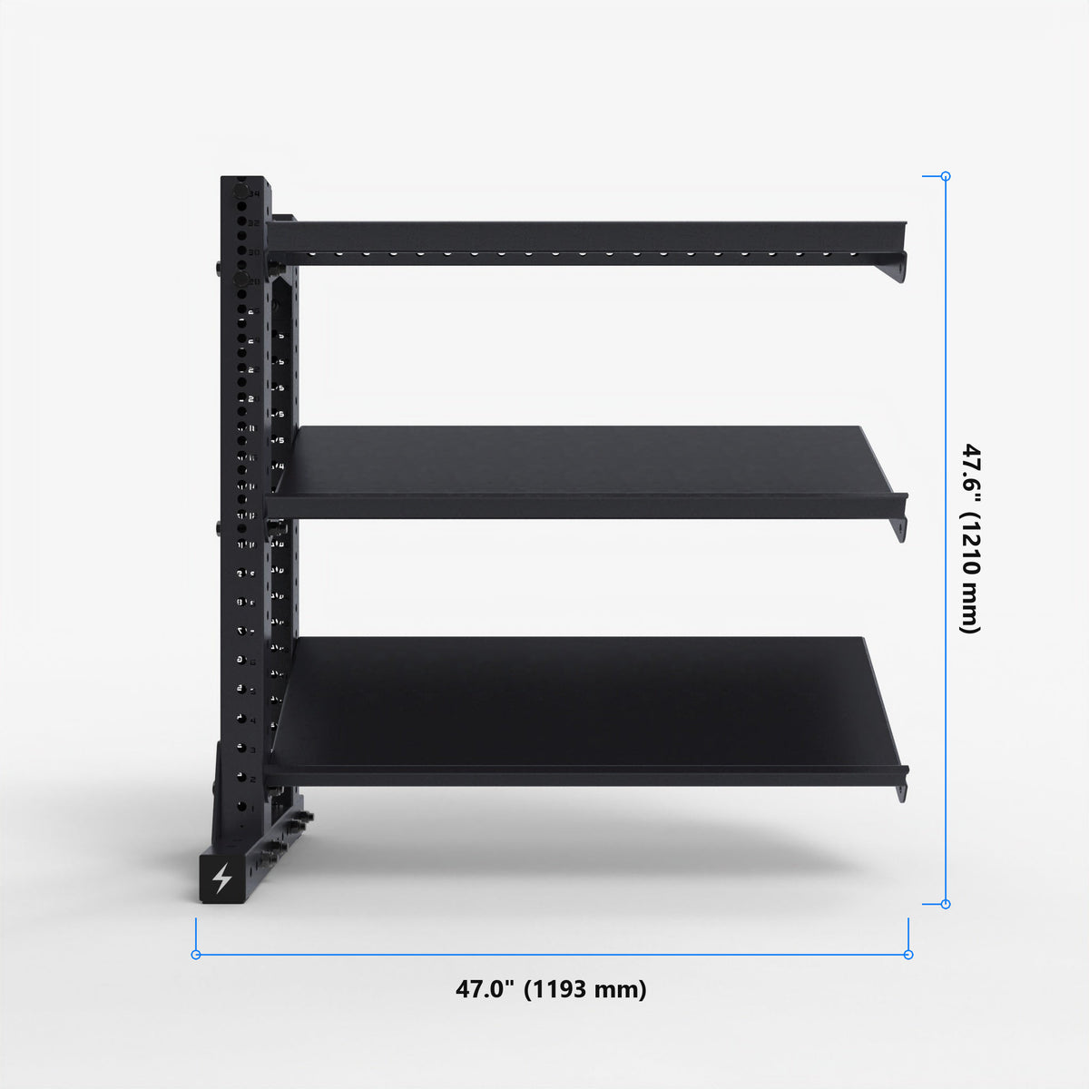 Gen 2 Storage Shelve Add-On - dimensions