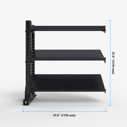 Gen 2 Storage Shelve Add-On - dimensions
