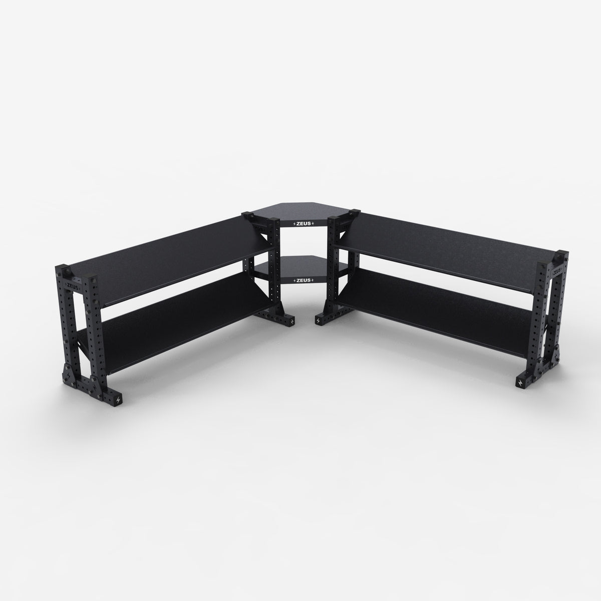 Zeus Gen 2 Storage Shelve, 2 Tier, XT1780 + XT1780 + Corner — view 1 of 5