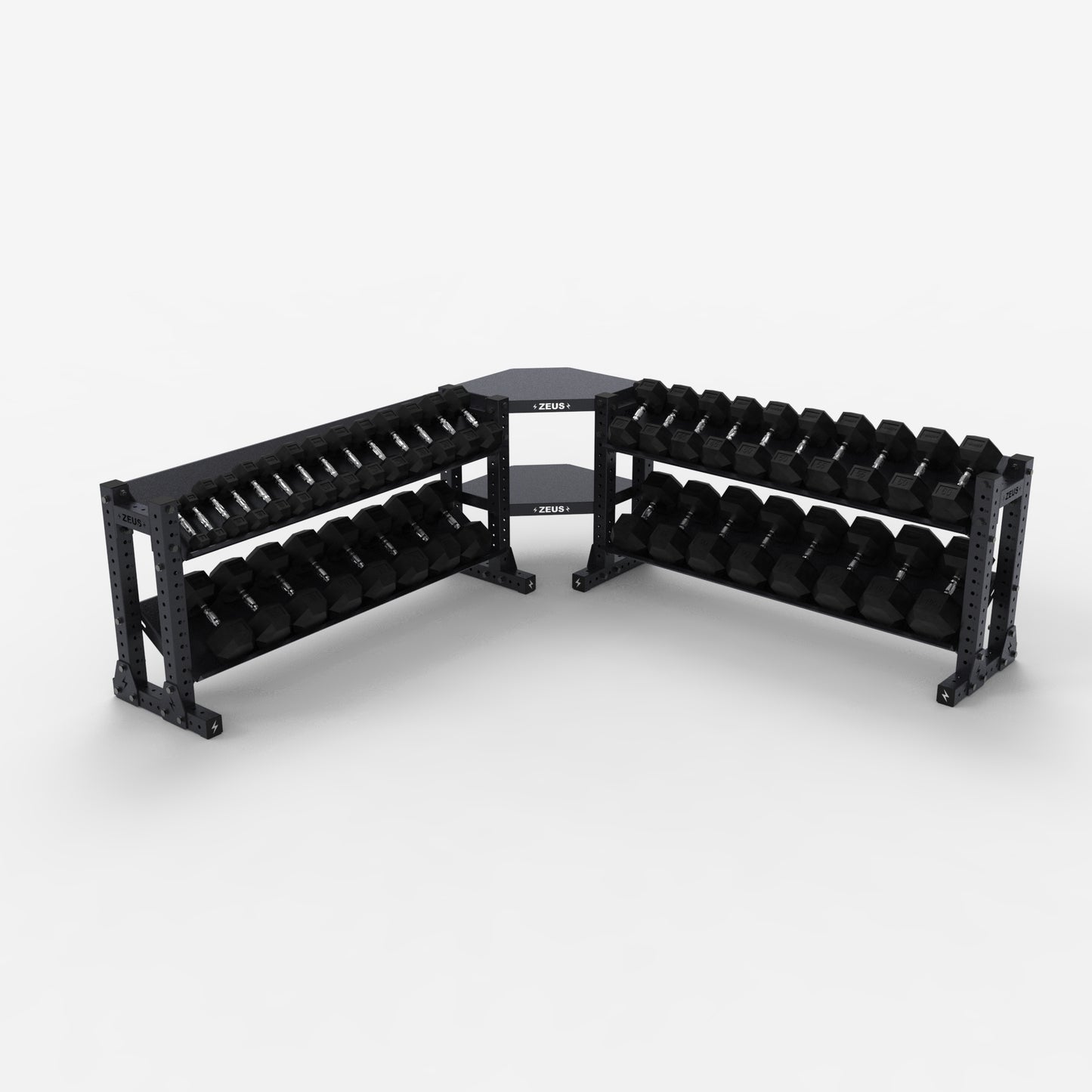 Gen 2 Storage Shelve, 2 Tier, XT1780 + XT1780 + Corner