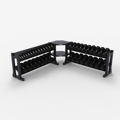 Gen 2 Storage Shelve, 2 Tier, XT1780 + XT1780 + Corner