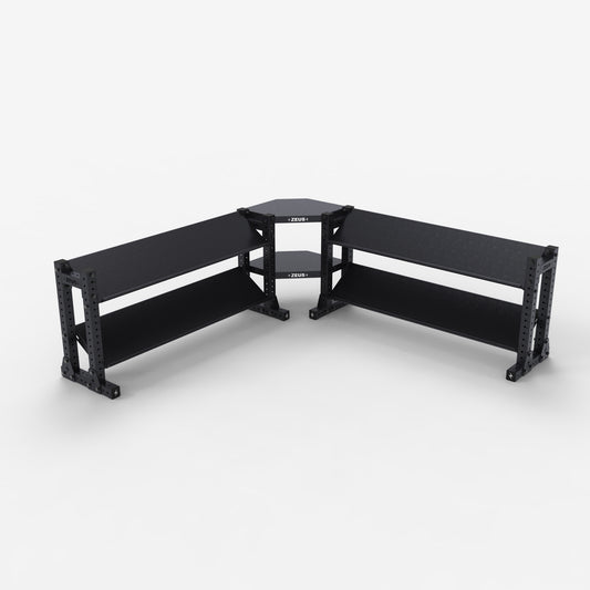 Gen 2 Storage Shelve, 2 Tier, XT1780 + XT1780 + Corner
