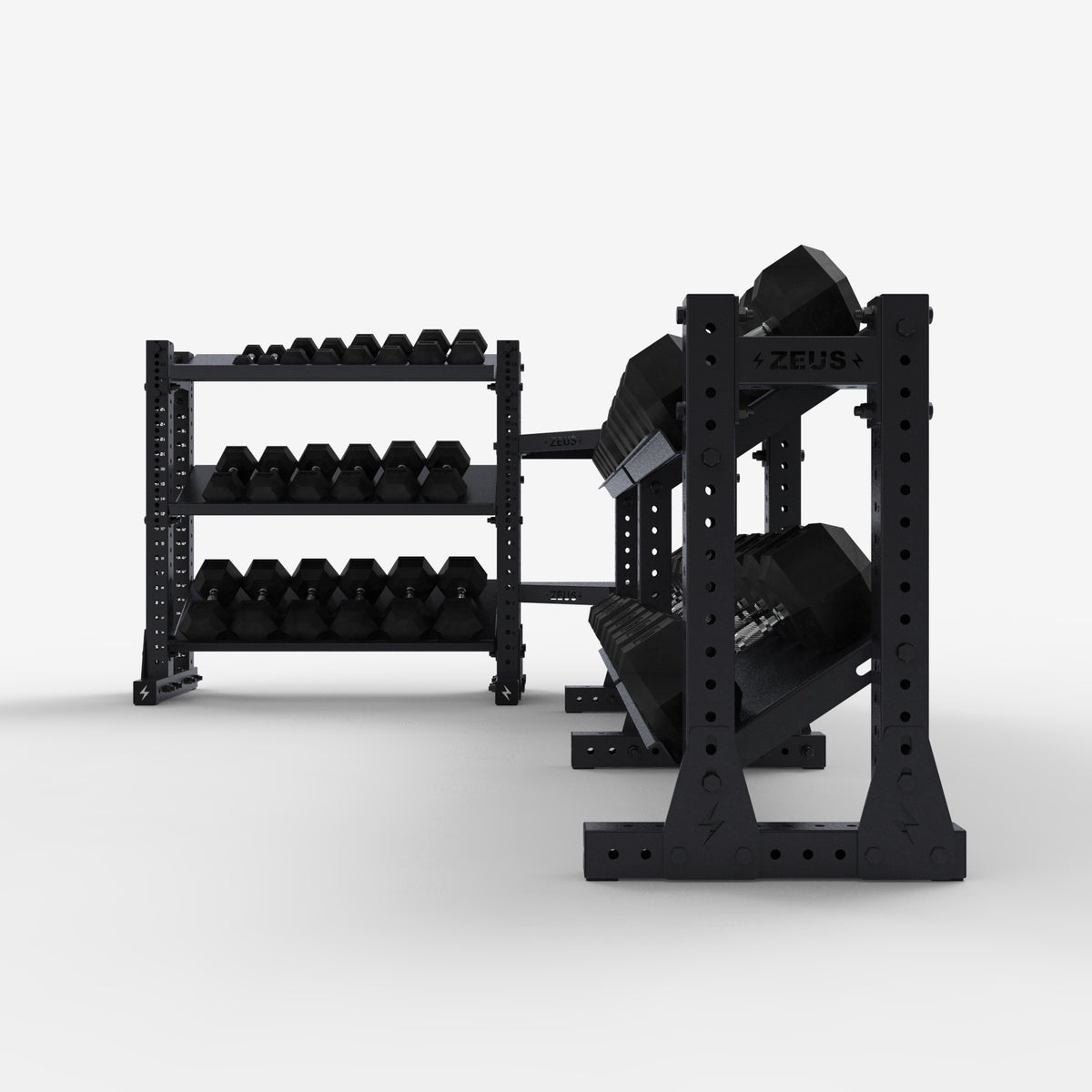 Zeus Gen 2 Storage Shelve, 3 Tier + 2 Tier XT1780 + XT1780 + Corner — view 3 of 6