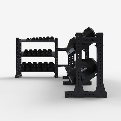 Zeus Gen 2 Storage Shelve, 3 Tier + 2 Tier XT1780 + XT1780 + Corner — view 3 of 6