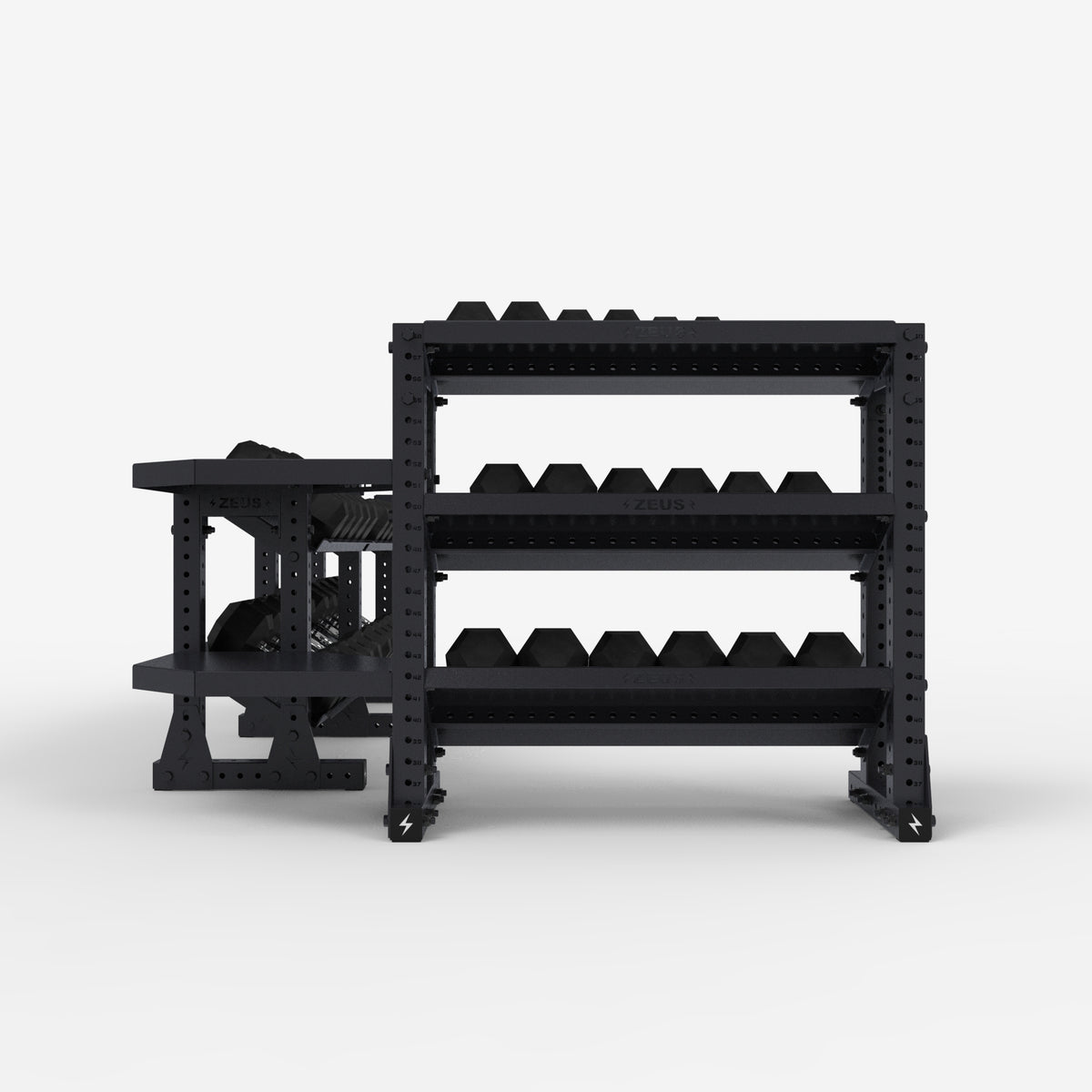Zeus Gen 2 Storage Shelve, 3 Tier + 2 Tier XT1780 + XT1780 + Corner — view 5 of 6