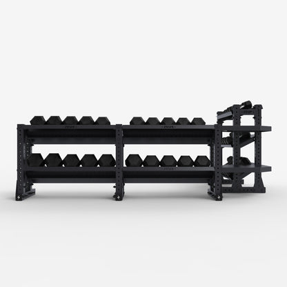 Zeus Gen 2 Storage Shelve, 3 Tier + 2 Tier XT1780 + XT1780 + Corner — view 6 of 6