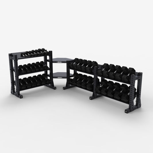 Gen 2 Storage Shelve, 3 Tier + 2 Tier XT1780 + XT1780 + Corner