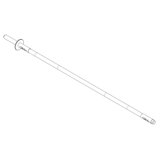 Zeus XZ4050 Barbell - Flanged