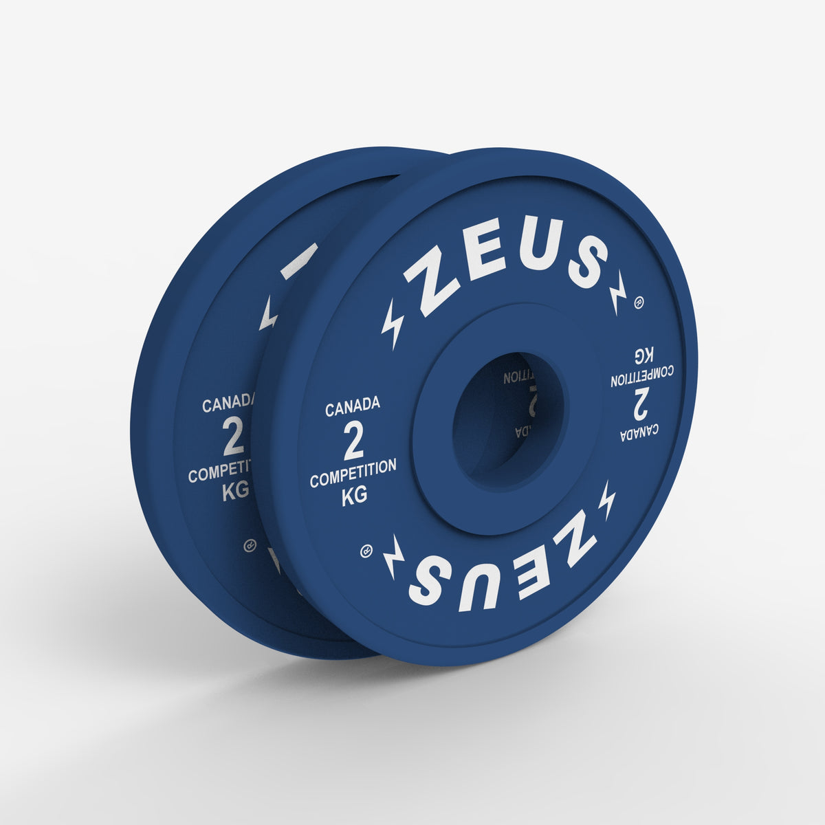 Zeus Change Plates, Competition, 2 kg, Pair